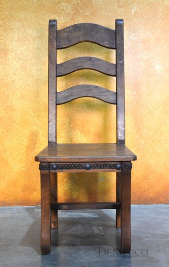 Silla de Campo, Spanish Chairs, Mesquite Chair, Solid Wood Chair