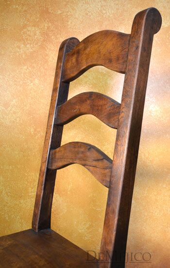 Silla de Campo, Spanish Chairs, Mesquite Chair, Solid Wood Chair