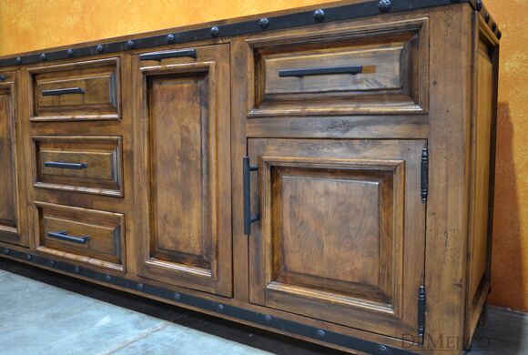 Alamo Modern Vanity, Rustic Vanity, Custom Vanity
