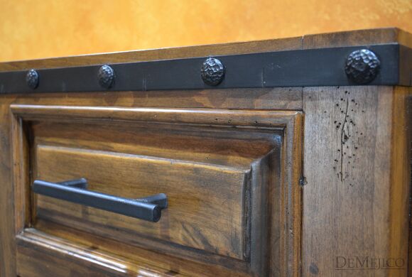 Alamo Modern Vanity, Rustic Vanity, Custom Vanity