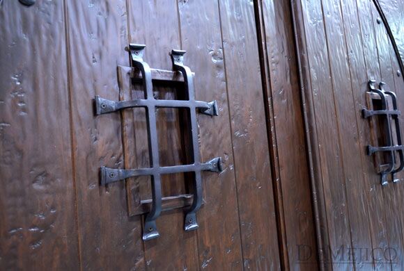 Double Puerta Cristobal, Traditional Hacienda Door