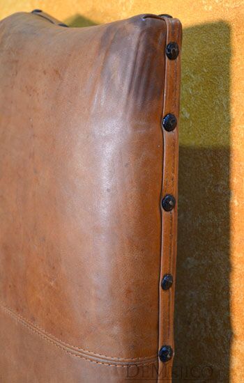 Cristy Spanish Bench, Carved Bench, Spanish Upholstered Bench