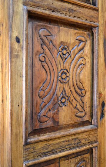 Luis Quince Armoire, Spanish Carved Armoire, Spanish Armoire