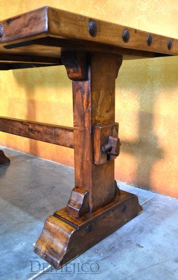 Santa Fe Picnic Table, Spanish Style Picnic Table