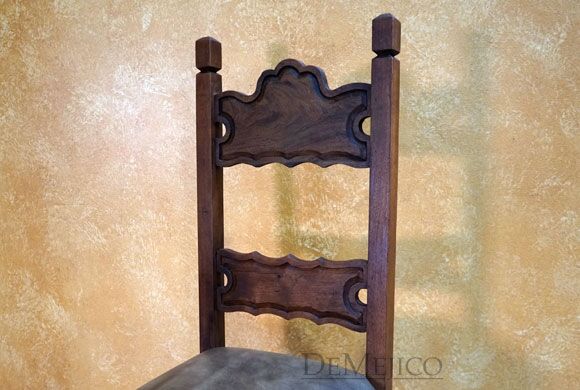 Silla Guanajuato, Spanish Revival Chair, Spanish Style Chair