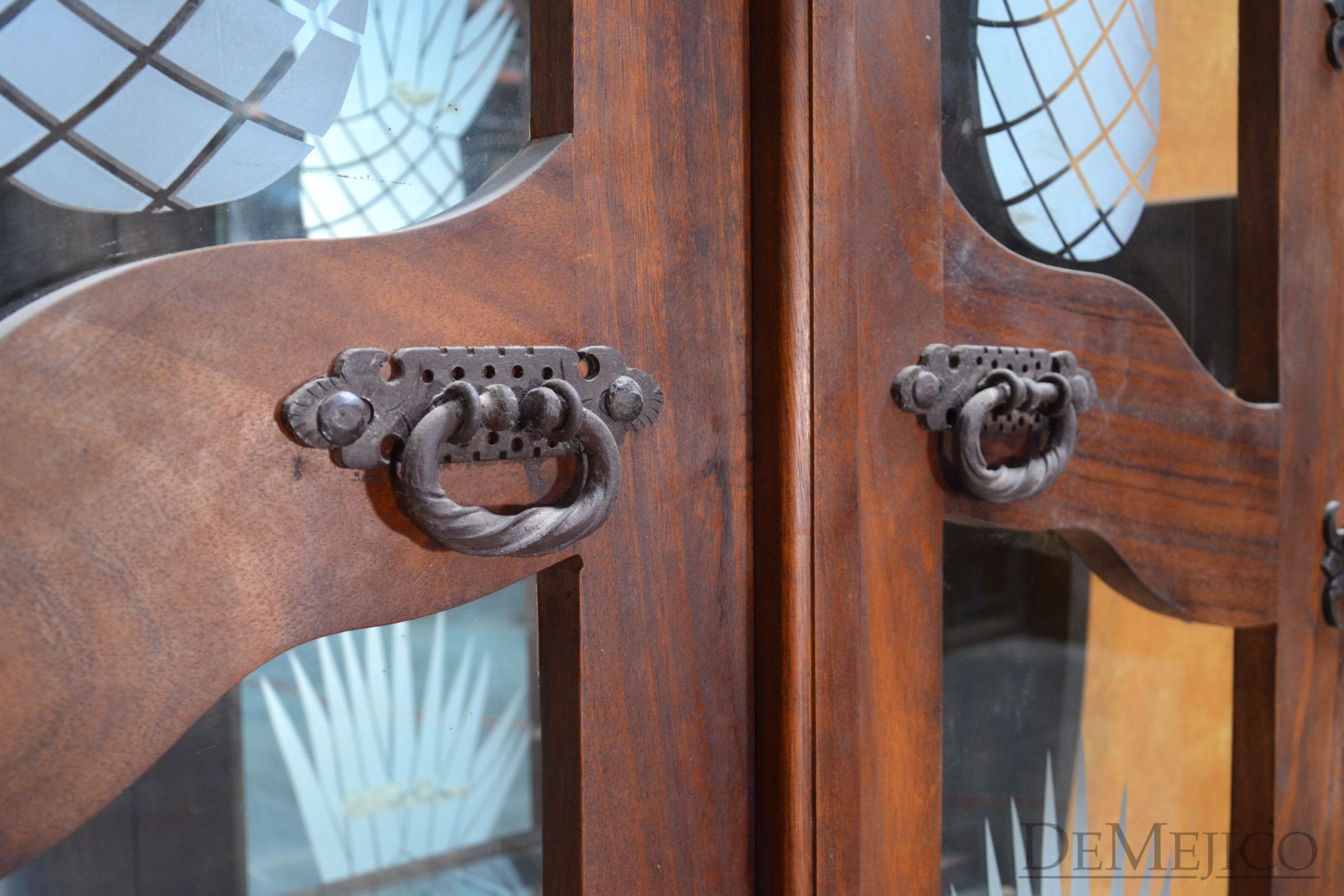 Armario Agave, Mexican Armoire, Tequila Cabinet, Wine Cabinet -Demejico