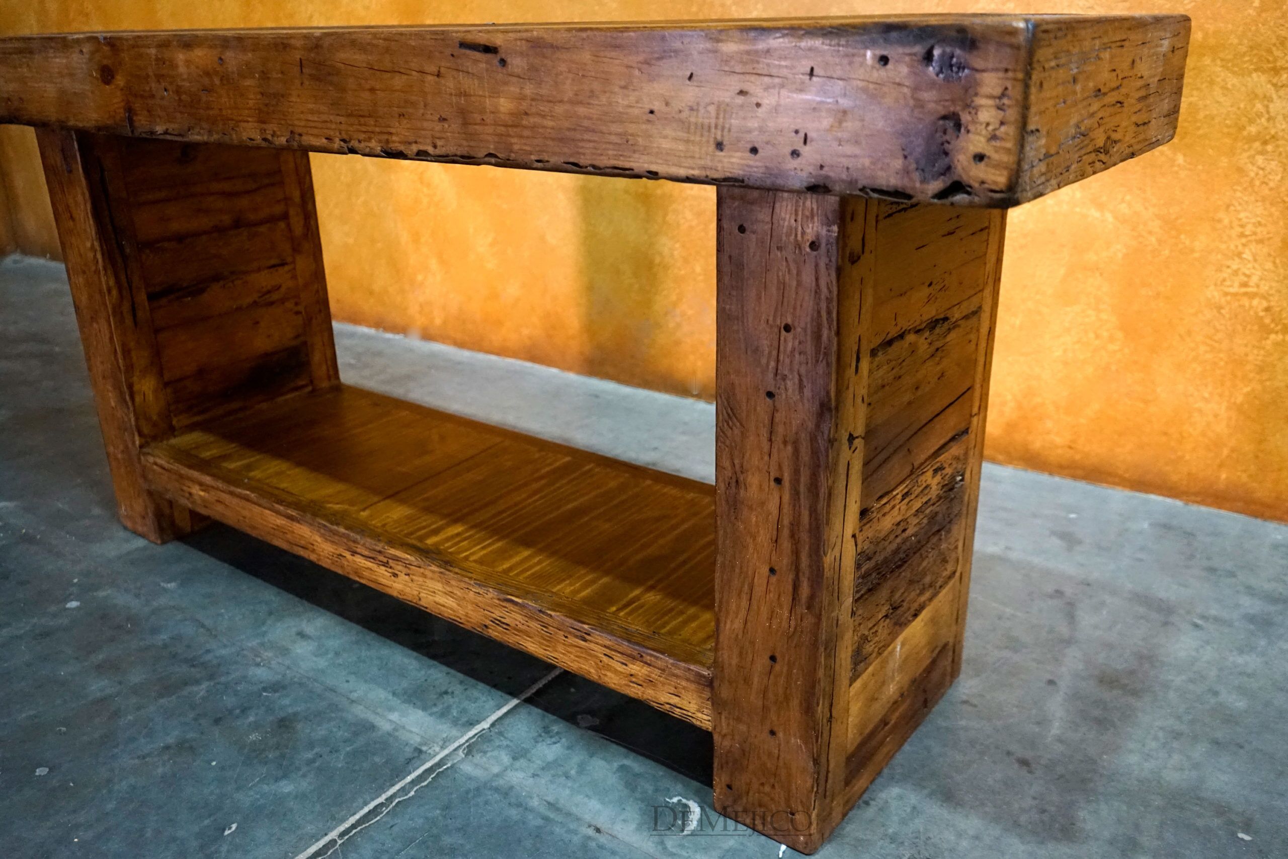 Grappa Credenza, Old Wood Console Table, Rustic Credenza - Demejico