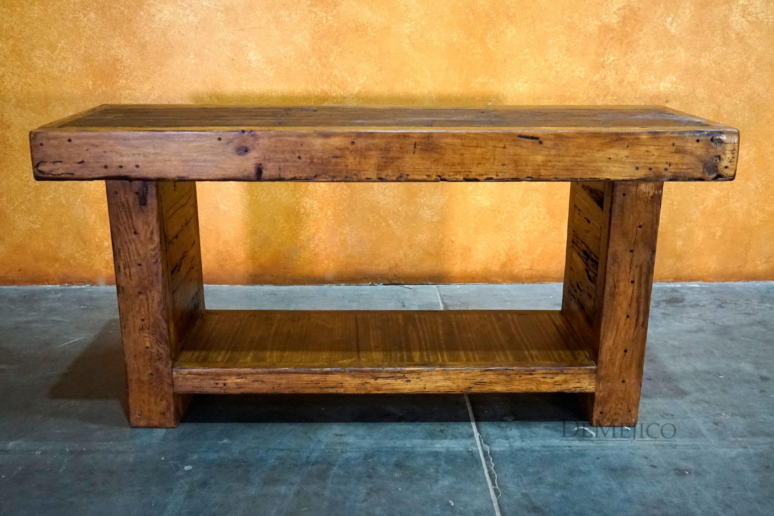 Grappa Credenza, Old Wood Console Table, Rustic Credenza - Demejico