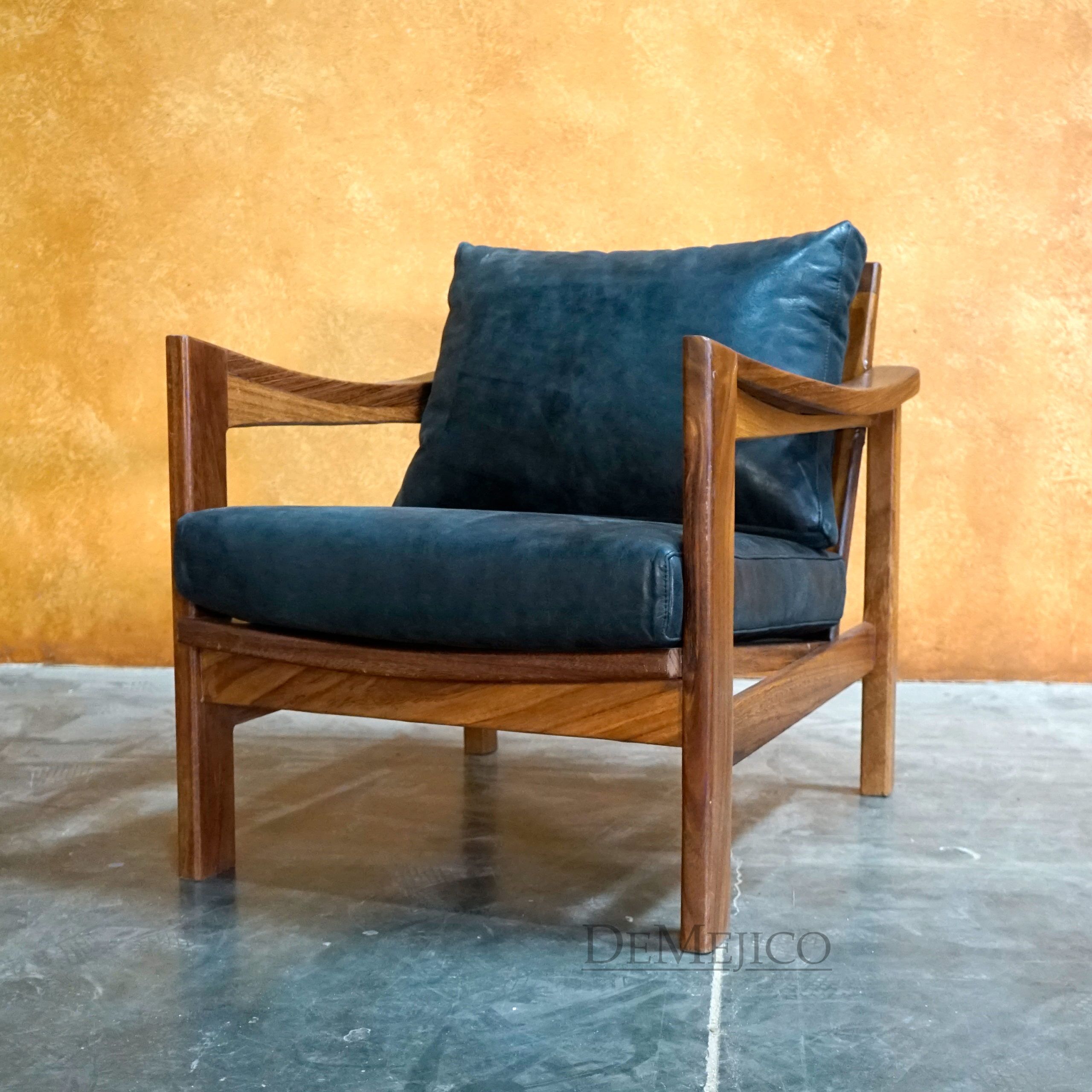 Silla Escondido Negro, Modern Spanish Chair, Modern Chair - Demejico