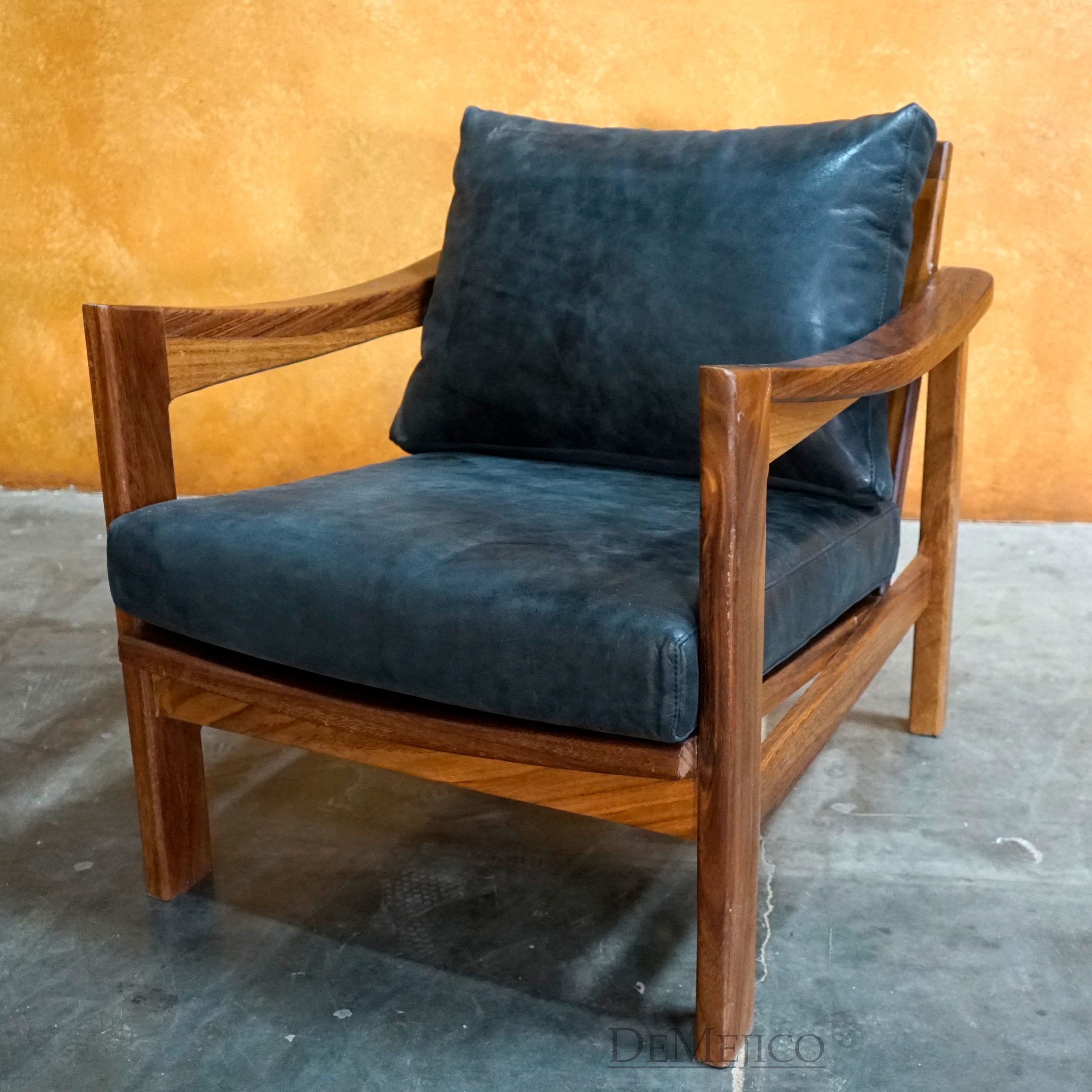 Silla Escondido Negro, Modern Spanish Chair, Modern Chair - Demejico
