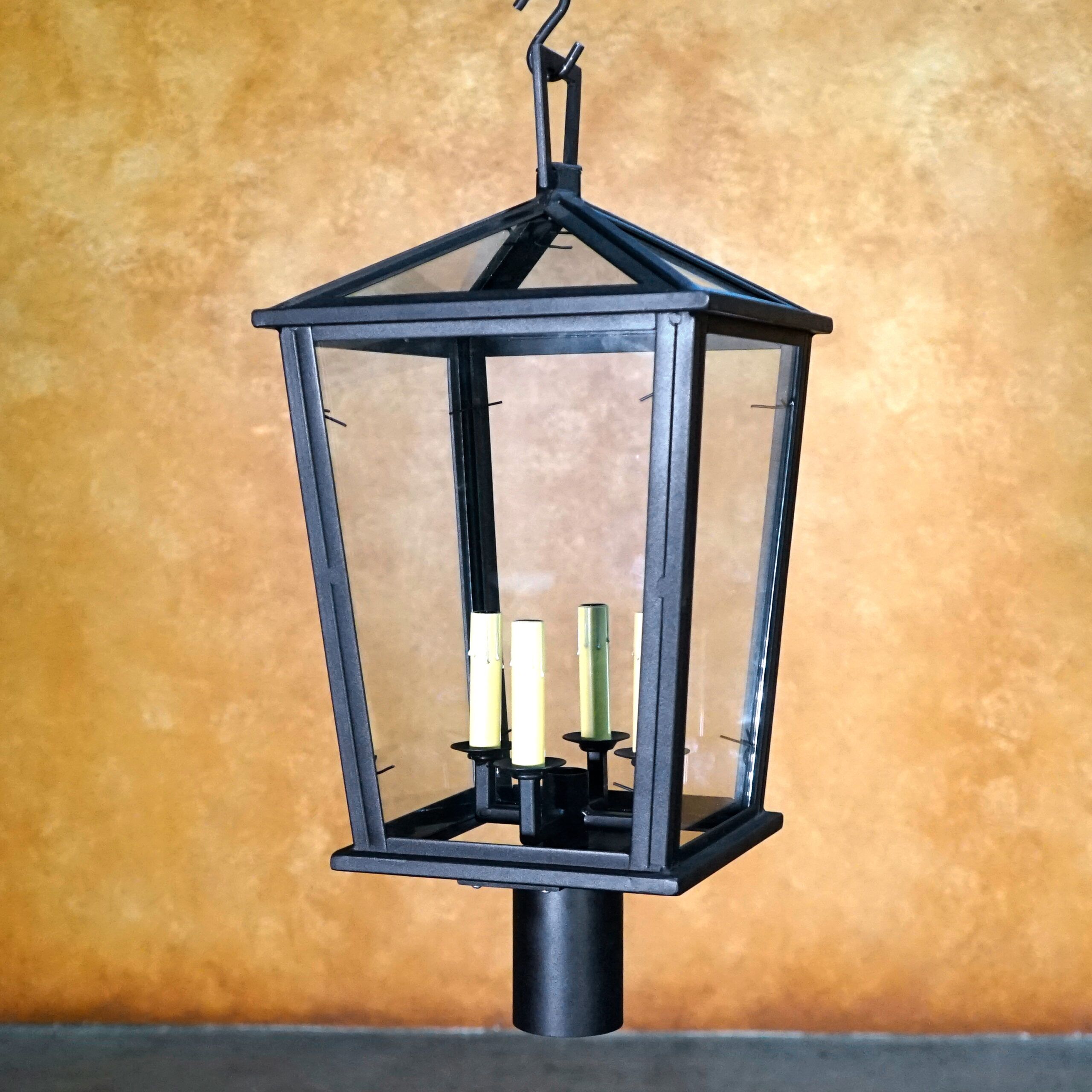 Minerva Post Light, Lantern Style Post Light, Lantern Post Light