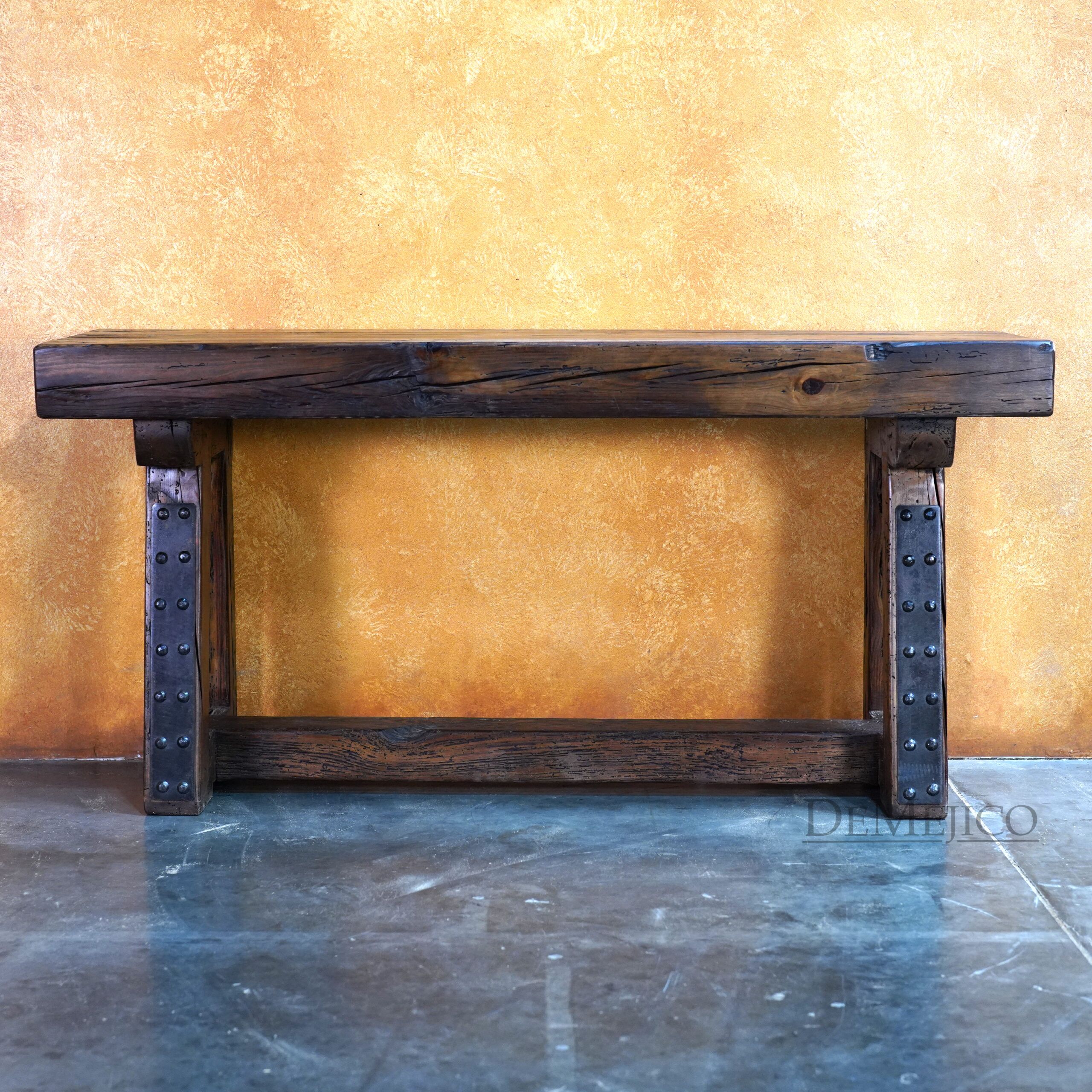 San Felipe Console, Rustic Console Table, Farmhouse Console Table