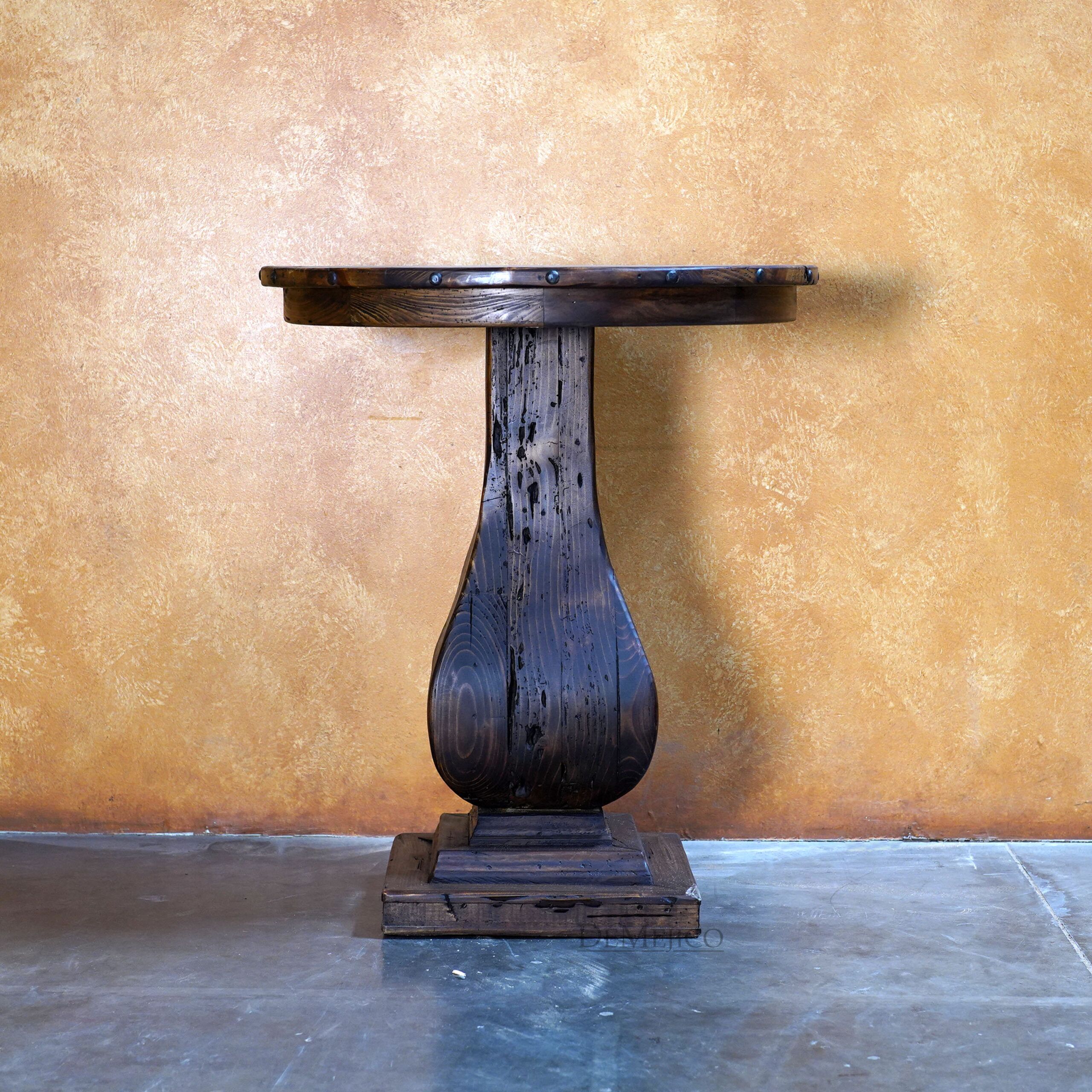Gitana Old Wood Bar Table, Spanish Bar Table - Demejico