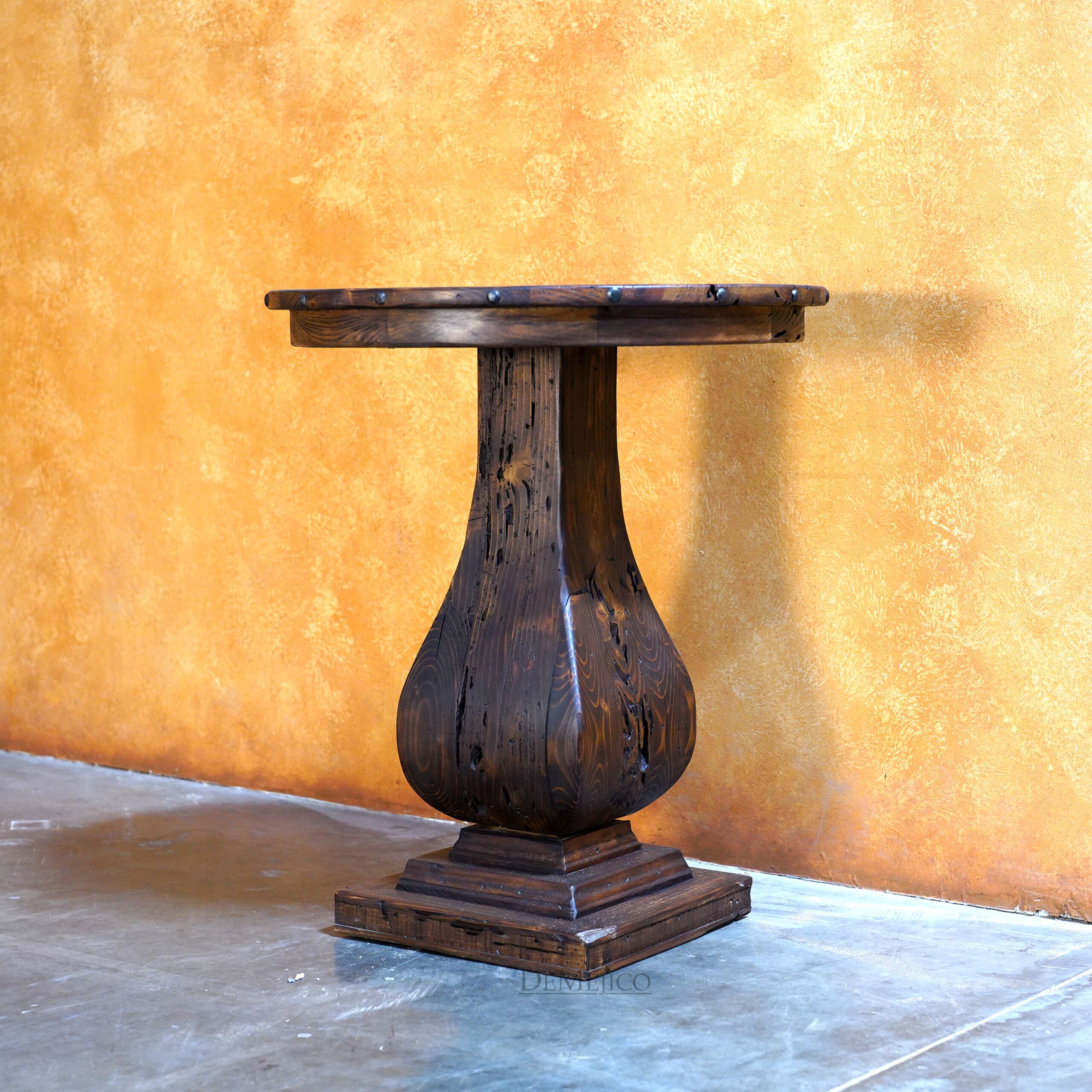 Gitana Old Wood Bar Table, Spanish Bar Table - Demejico