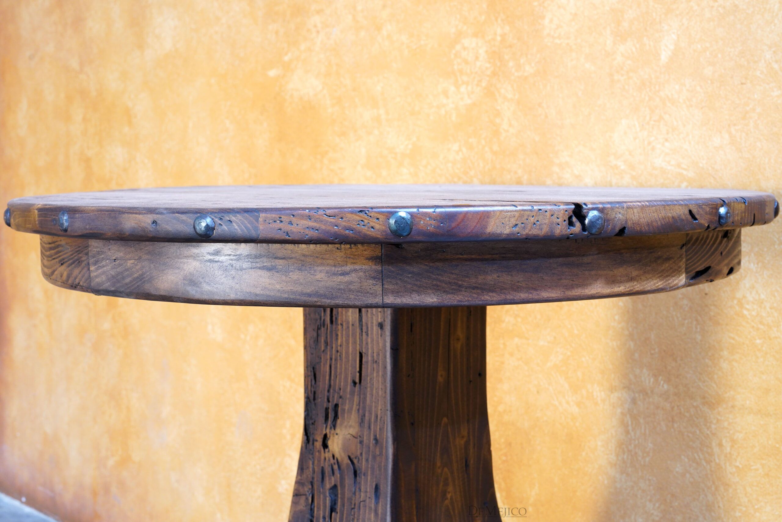 Gitana Old Wood Bar Table, Spanish Bar Table - Demejico
