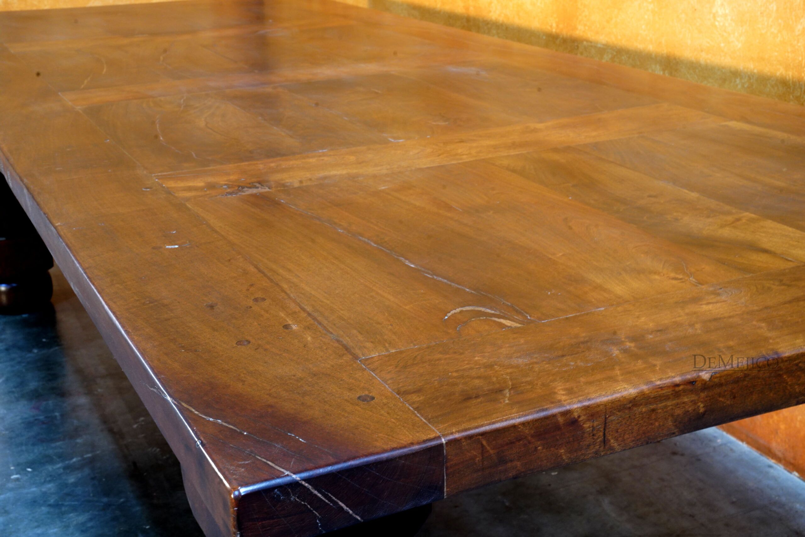 10ft Mesa Torno, Turned Leg Dining Table - Demejico