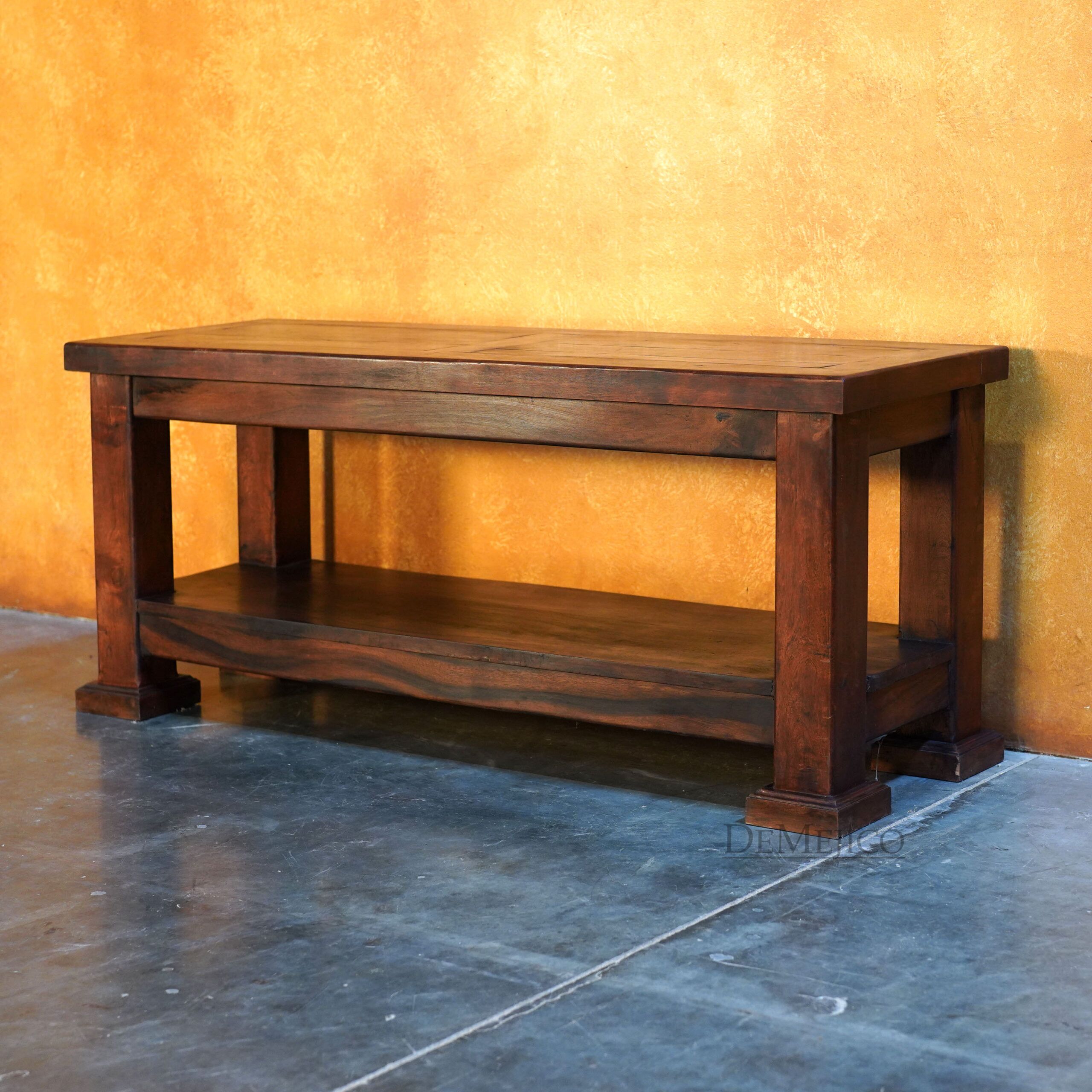 Hacienda Office Shelf, Spanish Office Shelf - Demejico