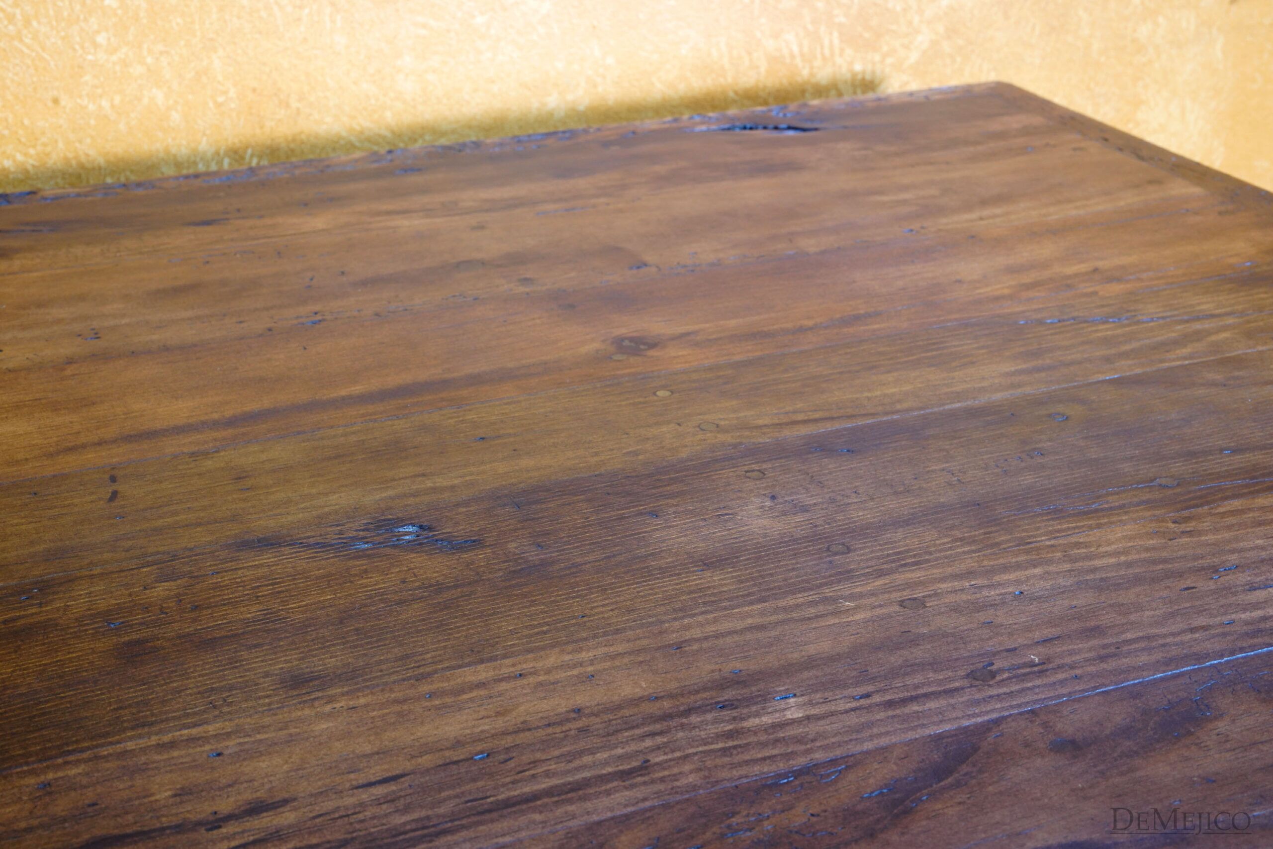 Rustic Restaurant Table, Reclaimed Wood Dining Table - Demejico