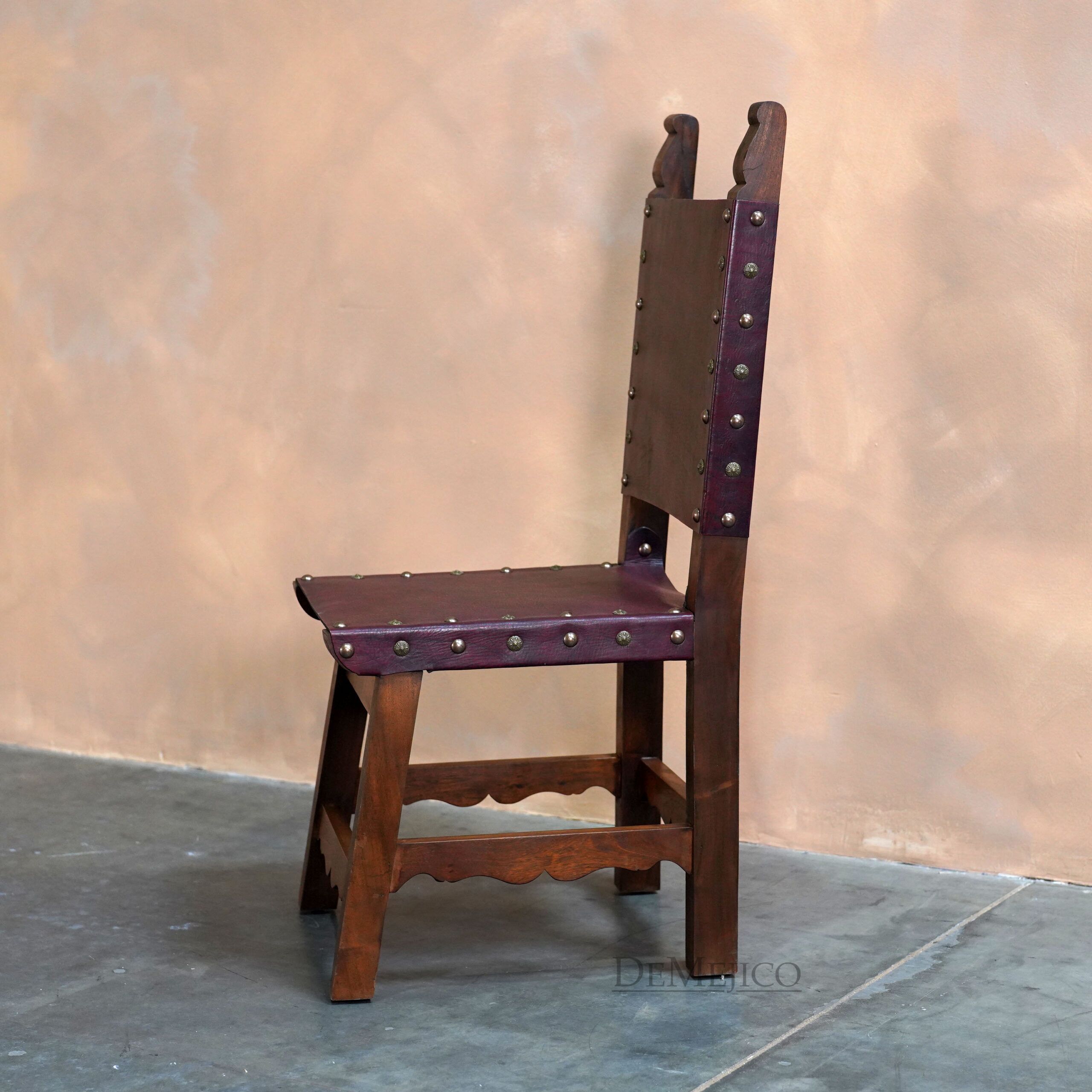 Hemingway Chair, Spanish Colonial Style Chair, Traditional Mexican Chair