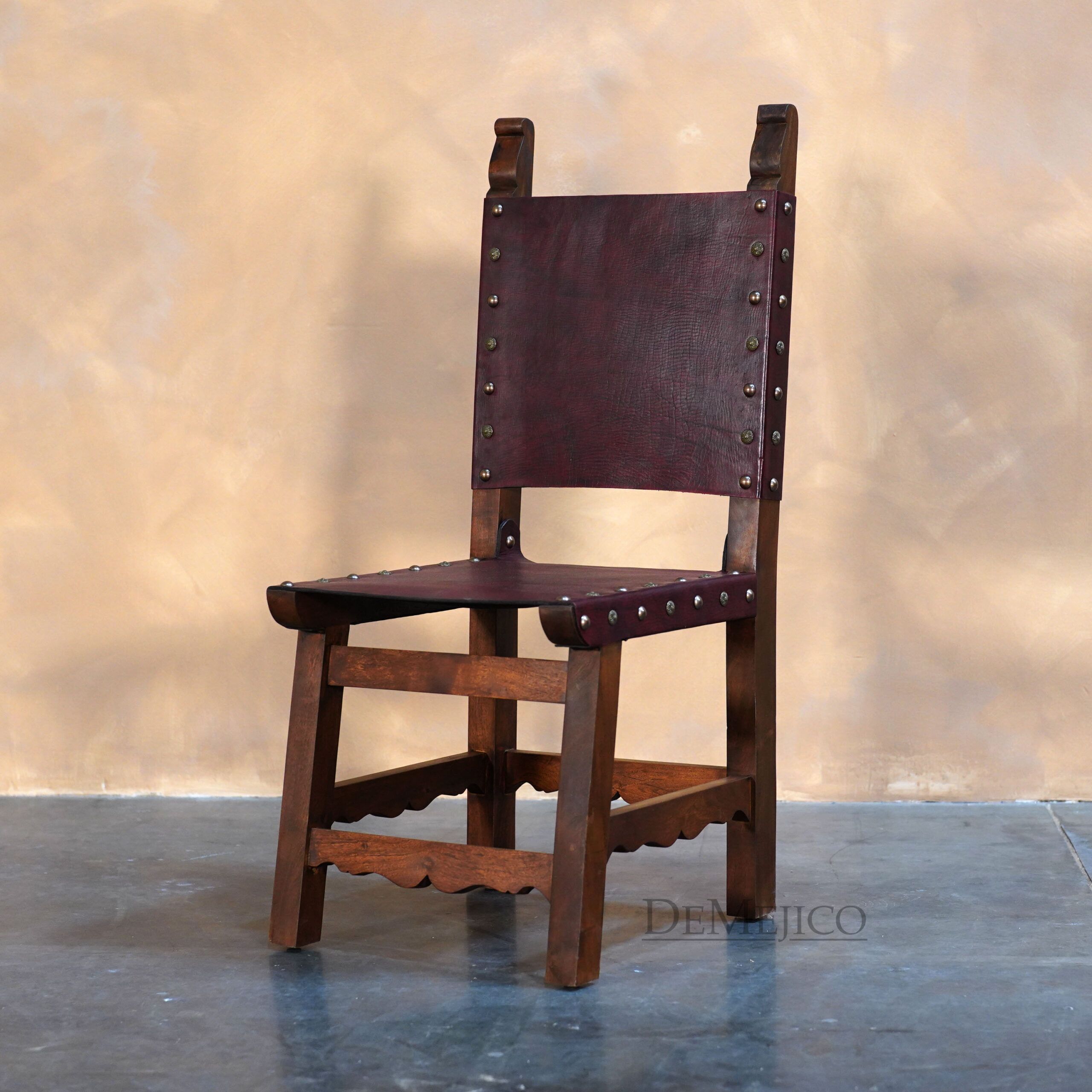 Hemingway Chair, Spanish Colonial Style Chair, Traditional Mexican Chair