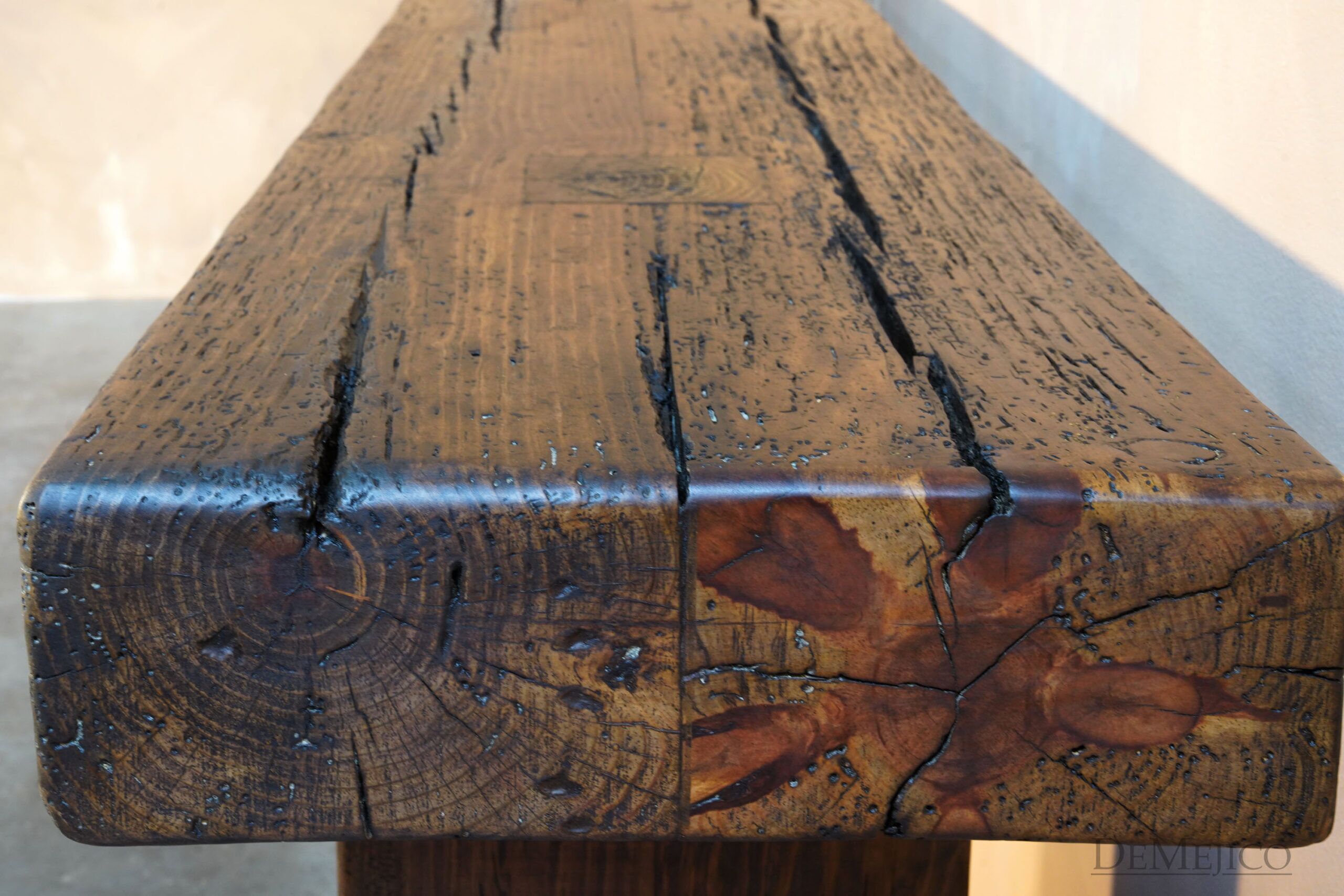 Courtney Console, Rustic Wood Console Table, Rustic Modern Console Table