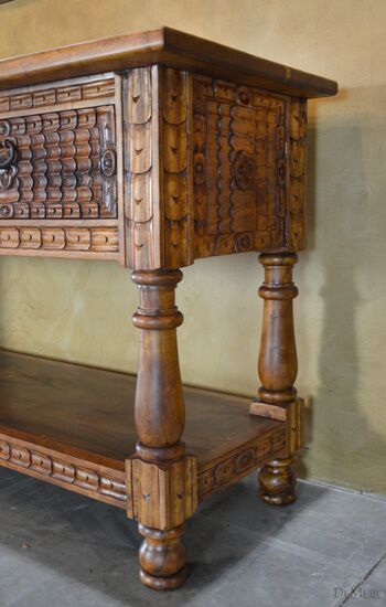 rustic sideboard table
