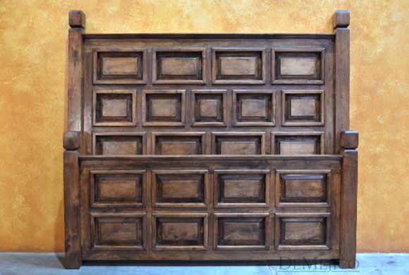 Spanish panel bed