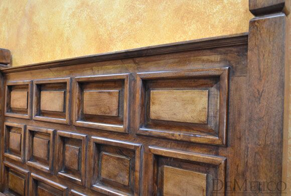 Spanish panel bed