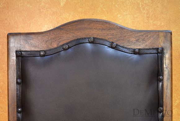 spanish leather chair