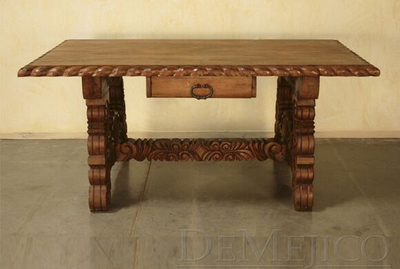 carved desk