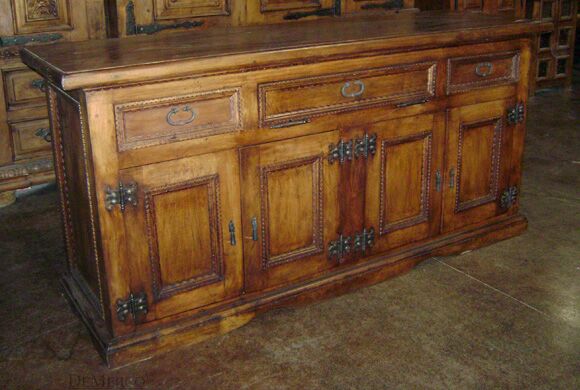 spanish rustic tv stand