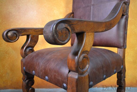 Spanish Chair, Hacienda Chair, Spanish Style Seating