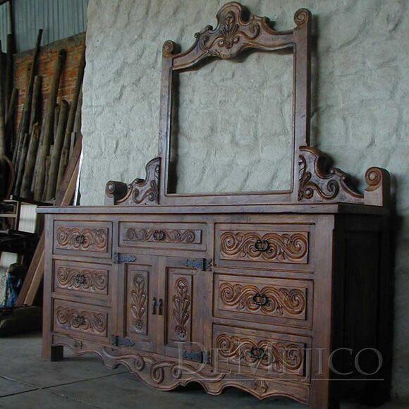 spanish style dresser