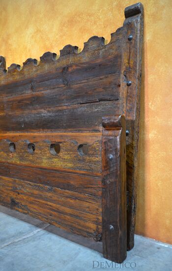 rustic headboard