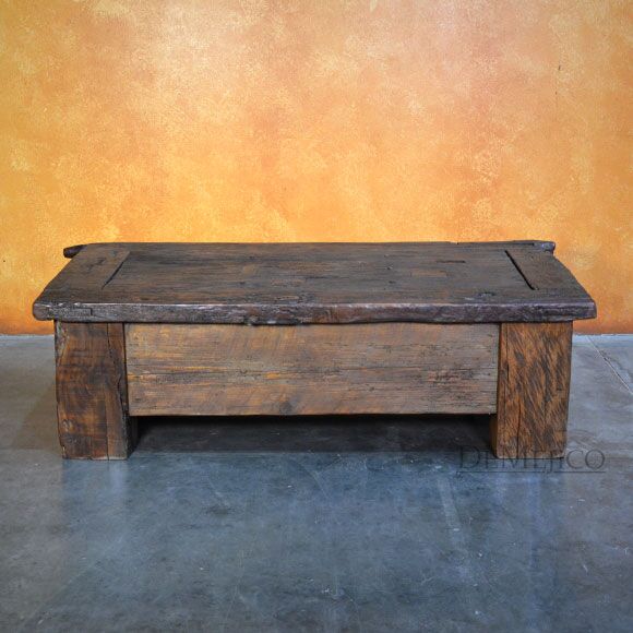 Vieja Small Reclaimed Door Coffee Table