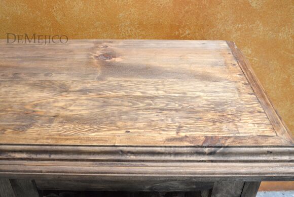 Bigoton Hand Carved Buffet Table, Spanish Buffet