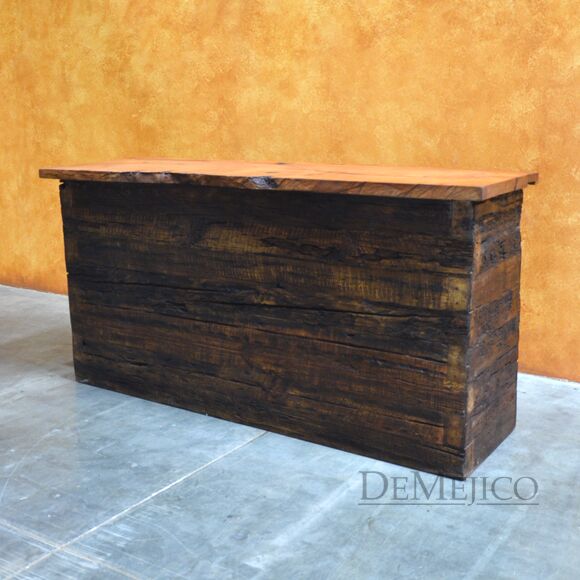 Rustic Mesquite Bar, Original Spanish Bar, Rustic Bar