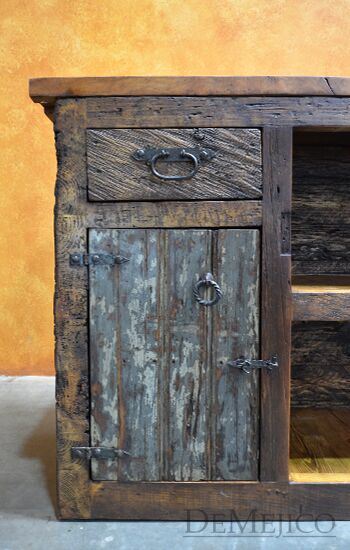 Rustic Mesquite Bar, Original Spanish Bar, Rustic Bar