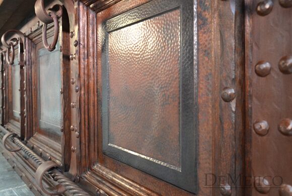 Copper Panel Bar, Large Spanish Bar, Restaurant Furniture
