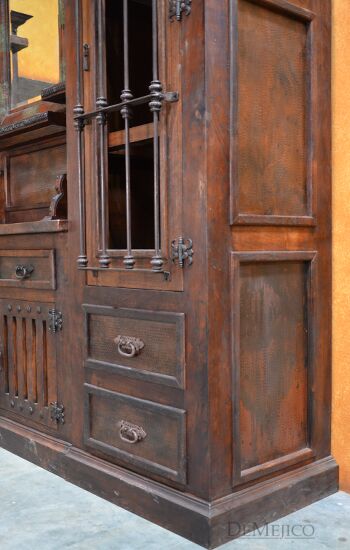 Copper Panel Bar, Large Spanish Bar, Restaurant Furniture