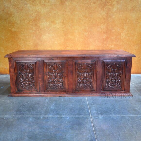 Large Colonial Desk, Spanish Desk, Large Office