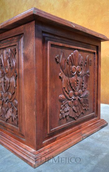 Large Colonial Desk, Spanish Desk, Large Office