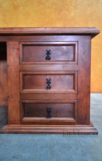 Large Colonial Desk, Spanish Desk, Large Office