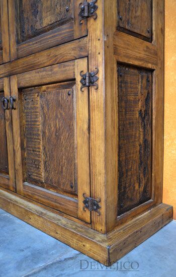 Old Wood Armario Angular, Spanish Armoire