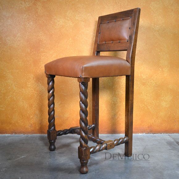 Chapital Barstool, Spanish Revival Barstool