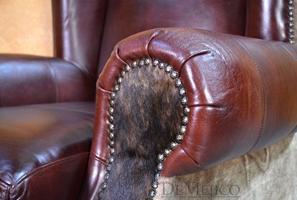 Sofa Cuernavaca, Spanish Armchair with Footstool, Spanish Lounge Chair, Single Seater Lounge Chair, Spanish Living Room, Rustic Entertainment Space