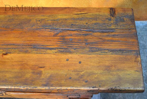 Banca Diamante, Rustic Bench, Geometric Bench