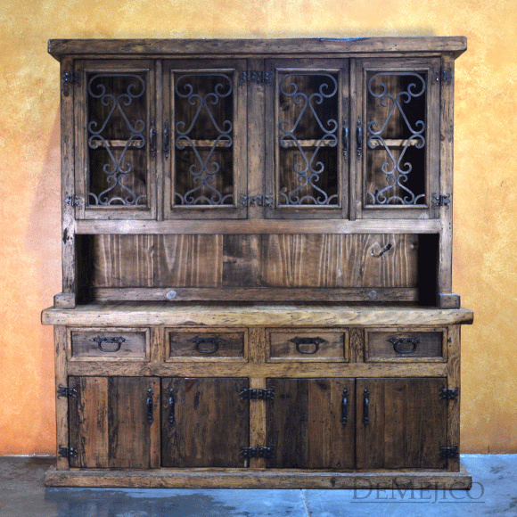 Trastero Luna, Old Wood Hutch, Rustic Hutch, Rustic Buffet