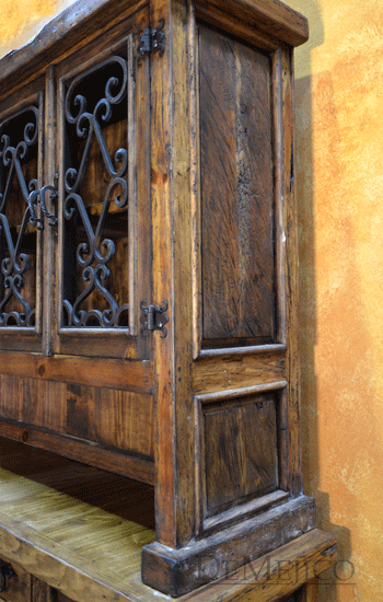 Trastero Luna, Old Wood Hutch, Rustic Hutch, Rustic Buffet