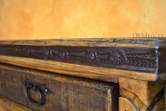 Spanish Poster Spanish Dresser, Spanish Carved Dresser